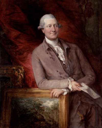 Retrato de James Christie de Thomas Gainsborough